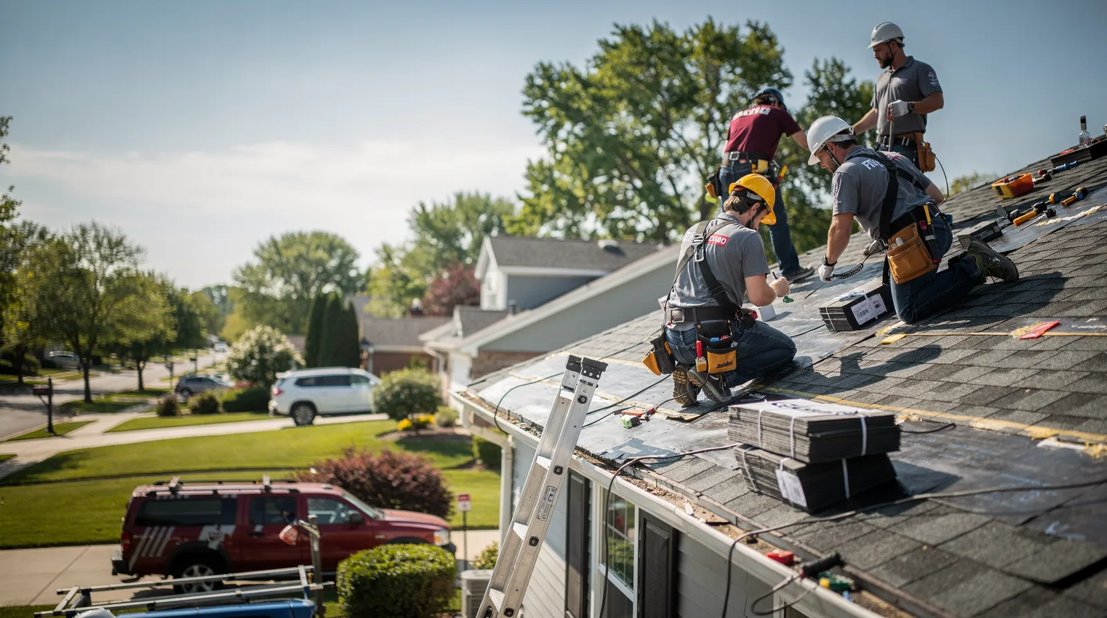 Roof Repair in Sullivan, ME around you
